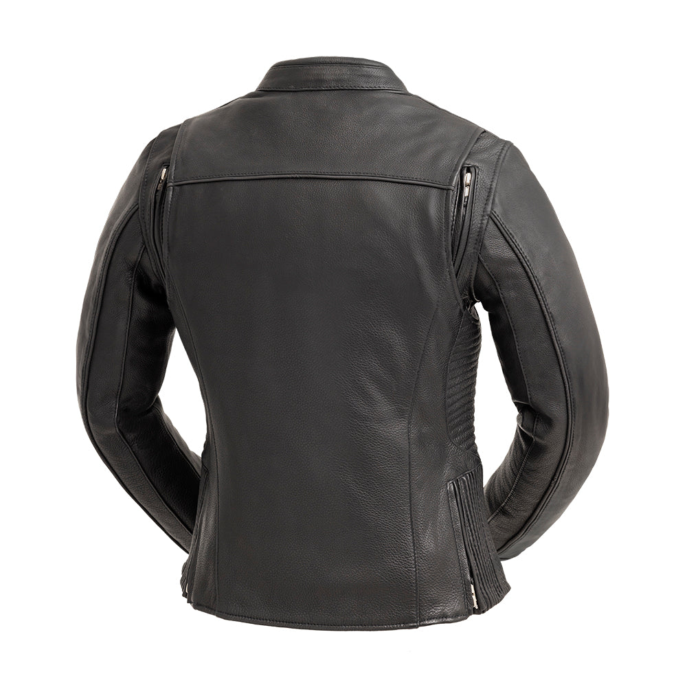 Cyclone - Women's Motorcycle Leather Jacket Women's Leather Jacket First Manufacturing Company   