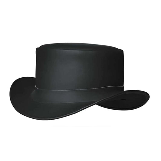 El Diablo - Mens Premium Leather Top Hat