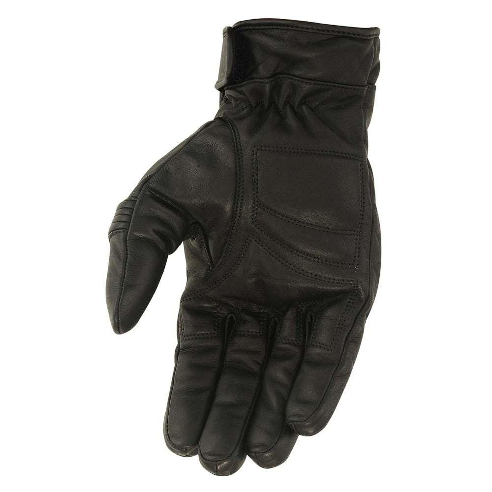 Flat Track Men's Leather Motorcycle Gloves Men's Gloves First Manufacturing Company   
