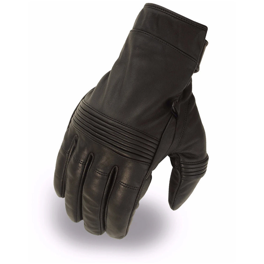 Flat Track Men's Leather Motorcycle Gloves Men's Gloves First Manufacturing Company XS  