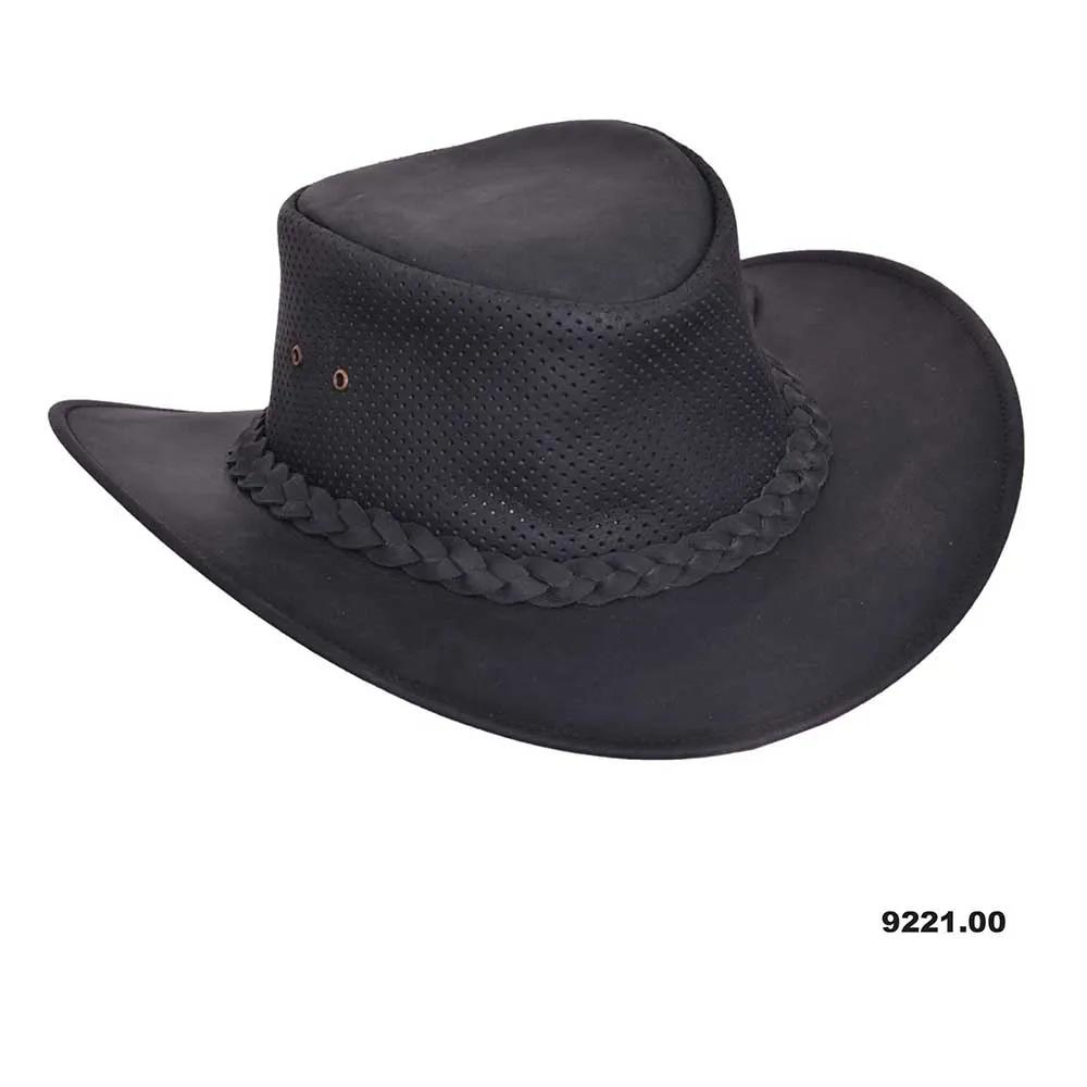 Frontier - Mens Premium Leather Cowboy Hat