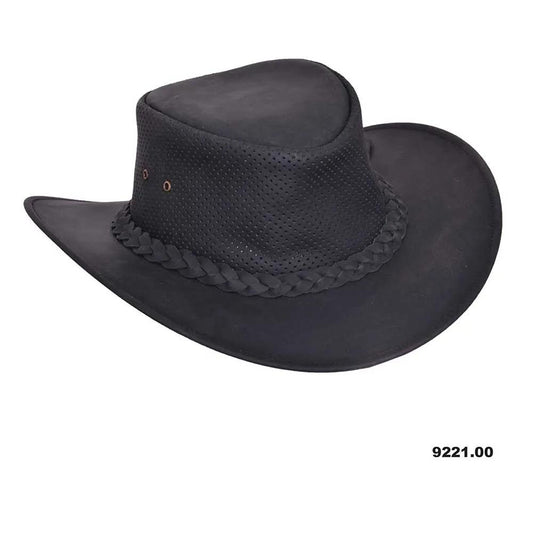 Frontier - Mens Premium Leather Cowboy Hat
