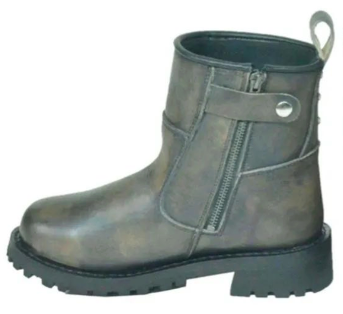 Ironrose - Ladies Motorcycle Biker Leather Boots