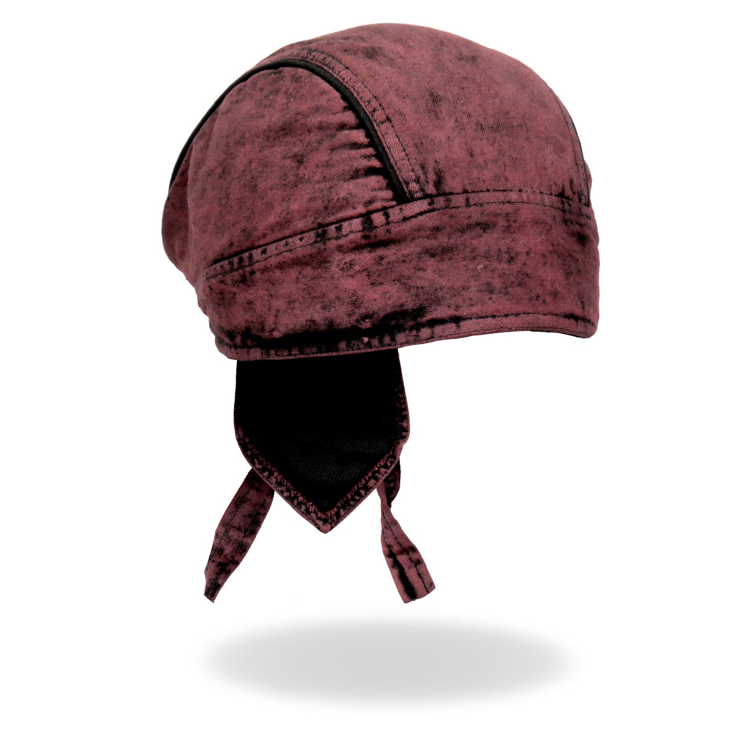 Hot Leathers Rust Dye Denim Lightweight Headwrap HWH1106