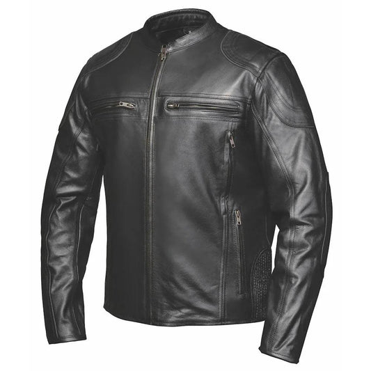 Highwayman - Mens Premium Leather Jacket