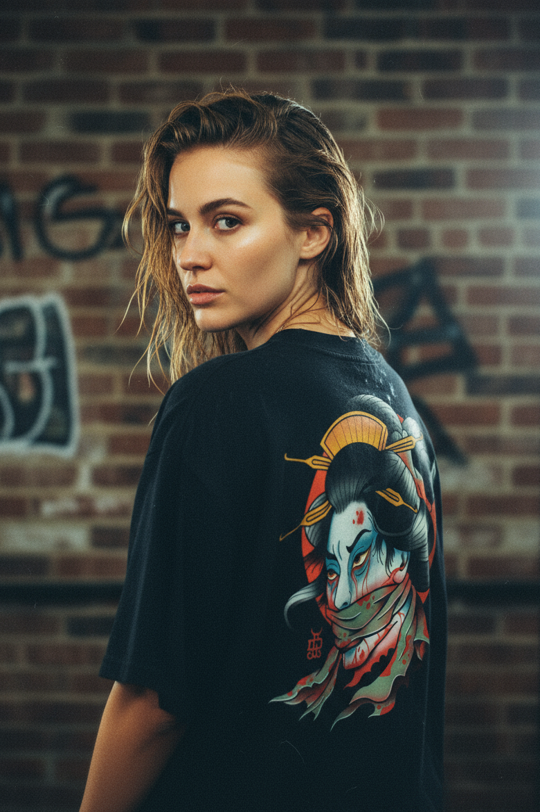 Namakubi Tattoo Tee | Ghost & Darkness Streetwear