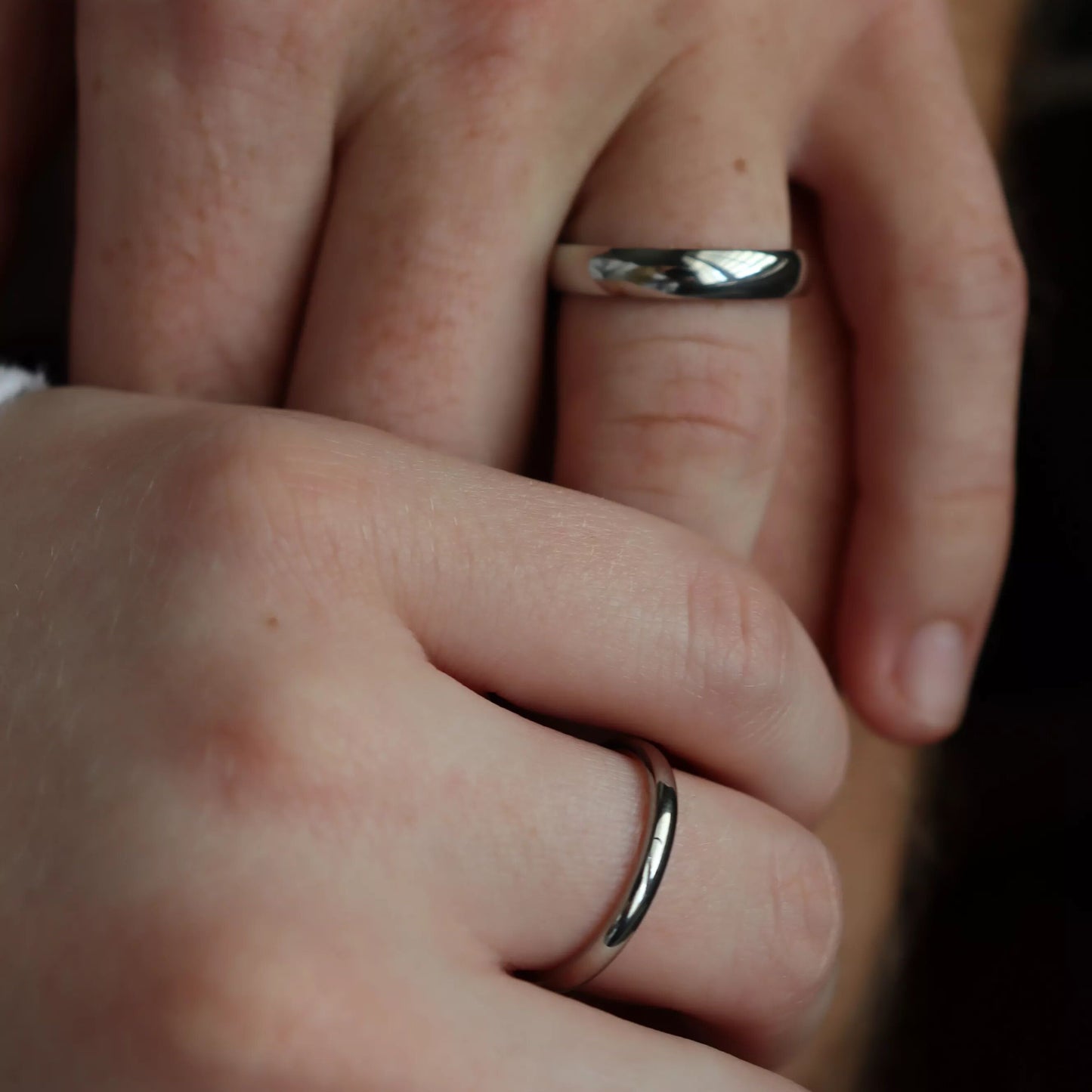 Stainless Steel Classic Band Ring