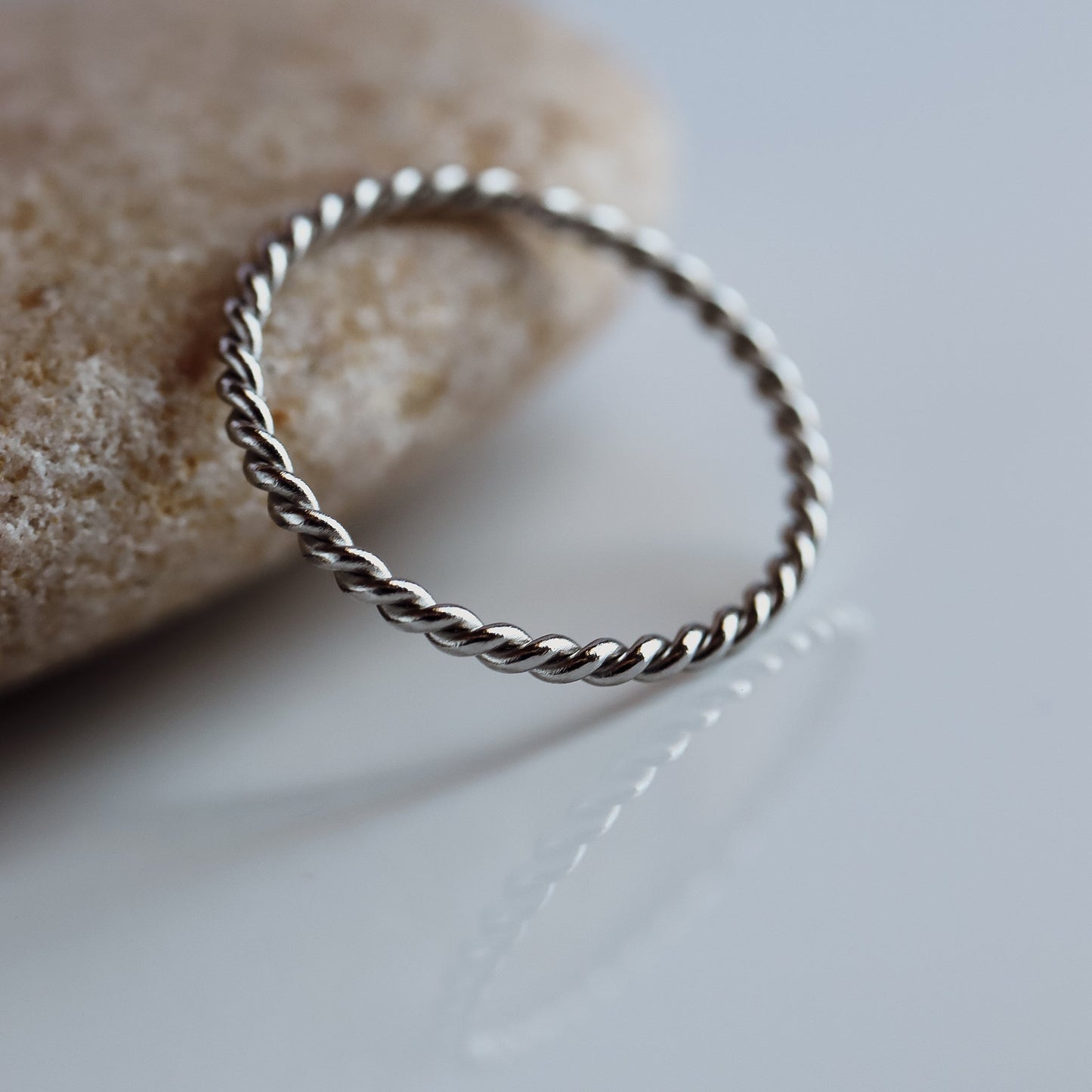 Women's Braided Stacking Ring