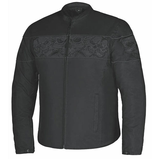 Inferno - Mens Textile Skull Jacket