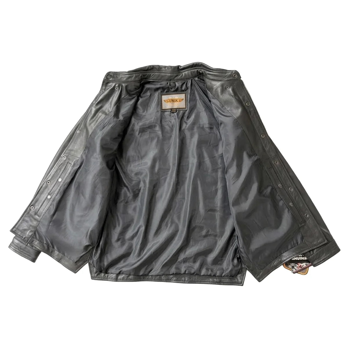 Edge - Premium Men's motorcycle Leather Jacket (Shirt Style)
