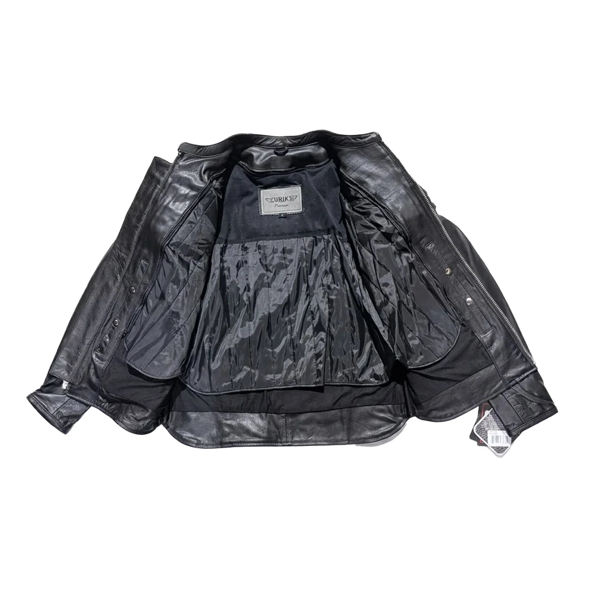 Goose - Premium Men's Leather Motorcycle Jacket