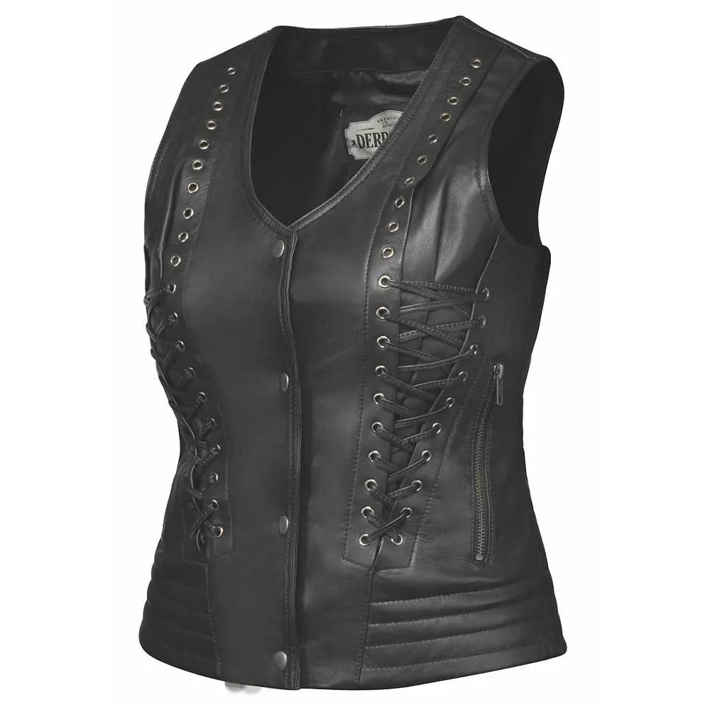 Lacy - Ladies Premium Leather Vest
