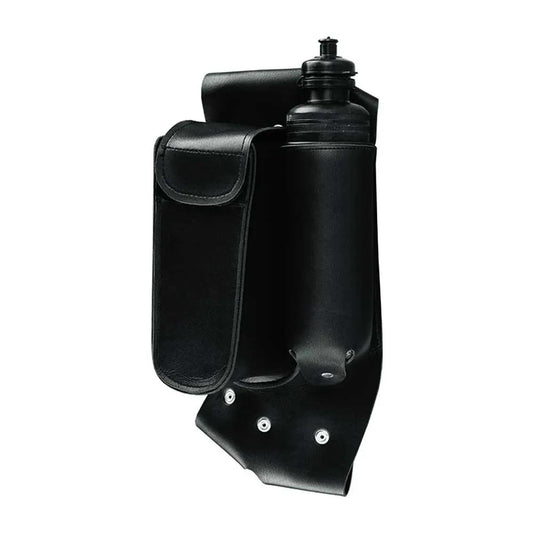 Leather PVC Left Side Crash Bar Bag