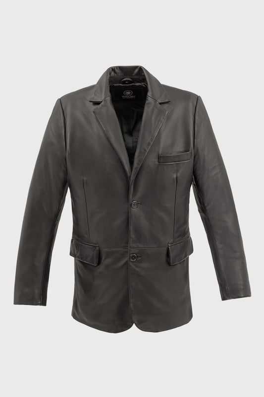 Marco Men's New Zealand lambskin Jacket (POS)  Whet Blu NYC XS Black 