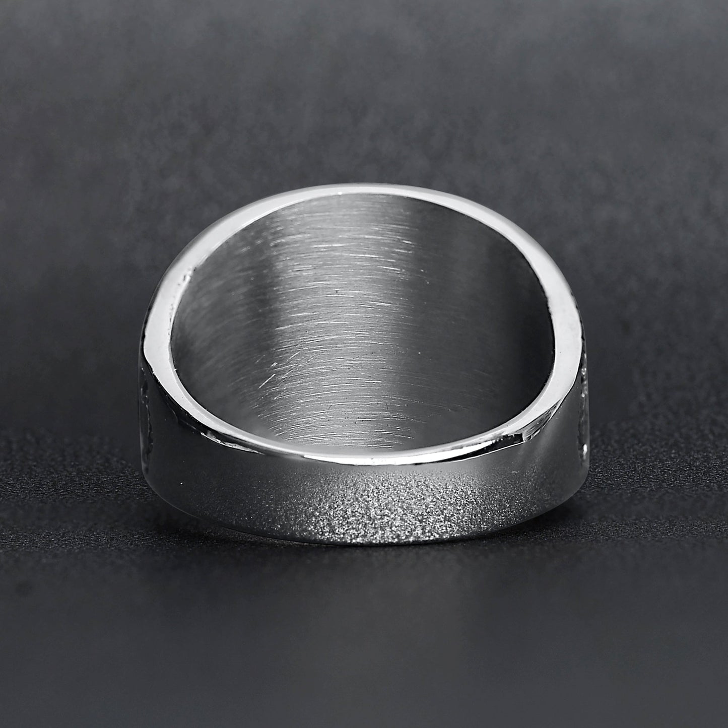 United States Military Blue Stone Women's Navy Ring