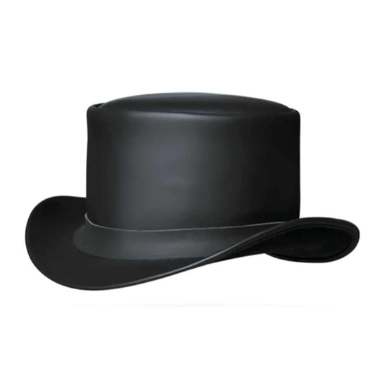 Mad Hatter - Mens Premium Leather Top Hat