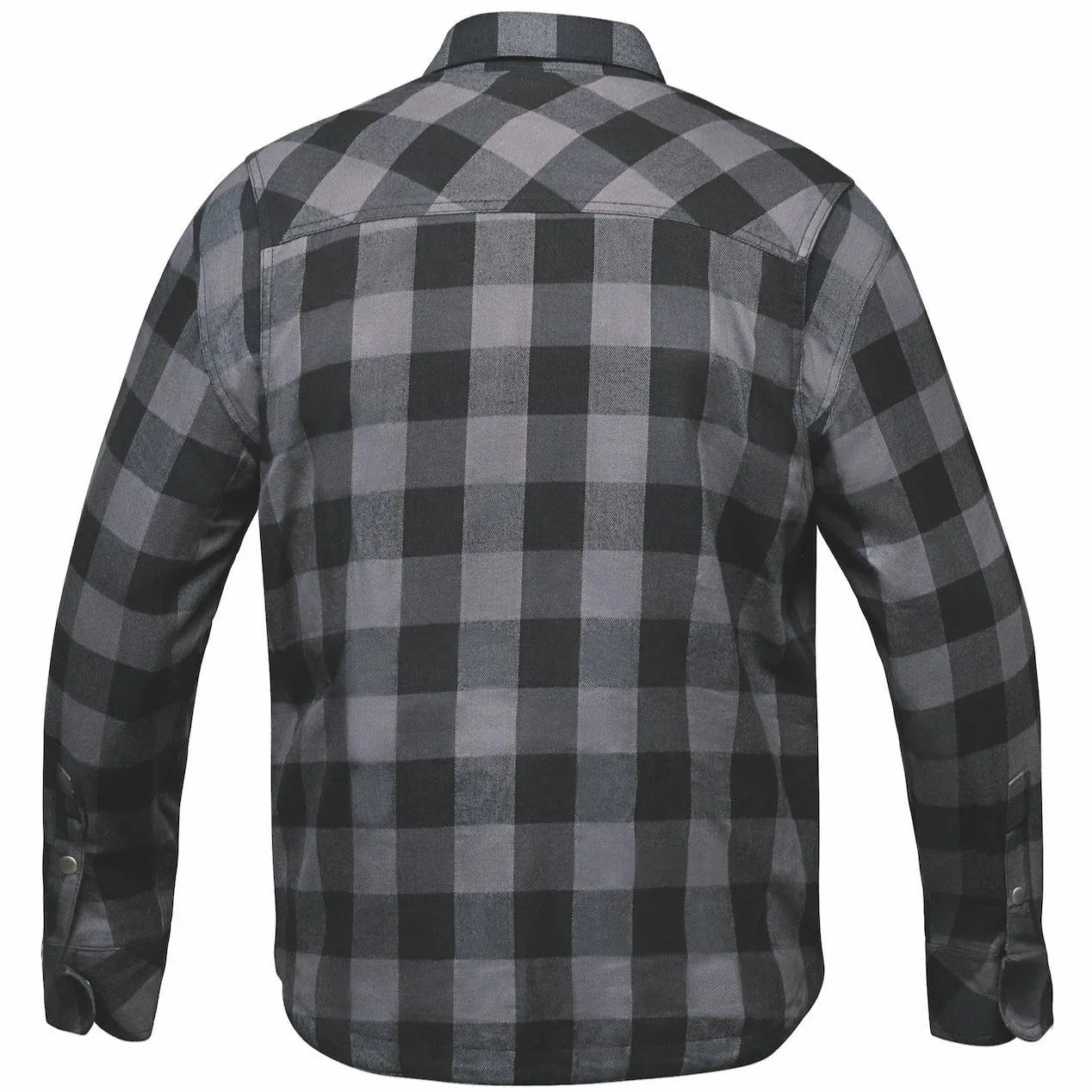 Sentry - Mens Black & Gray Armored Flannel