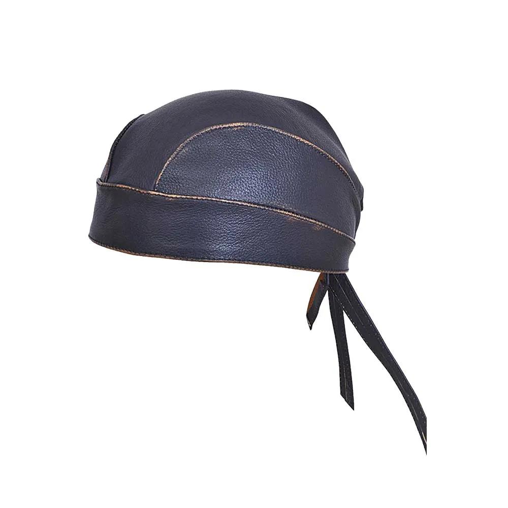 Mens Premium Leather Headwrap