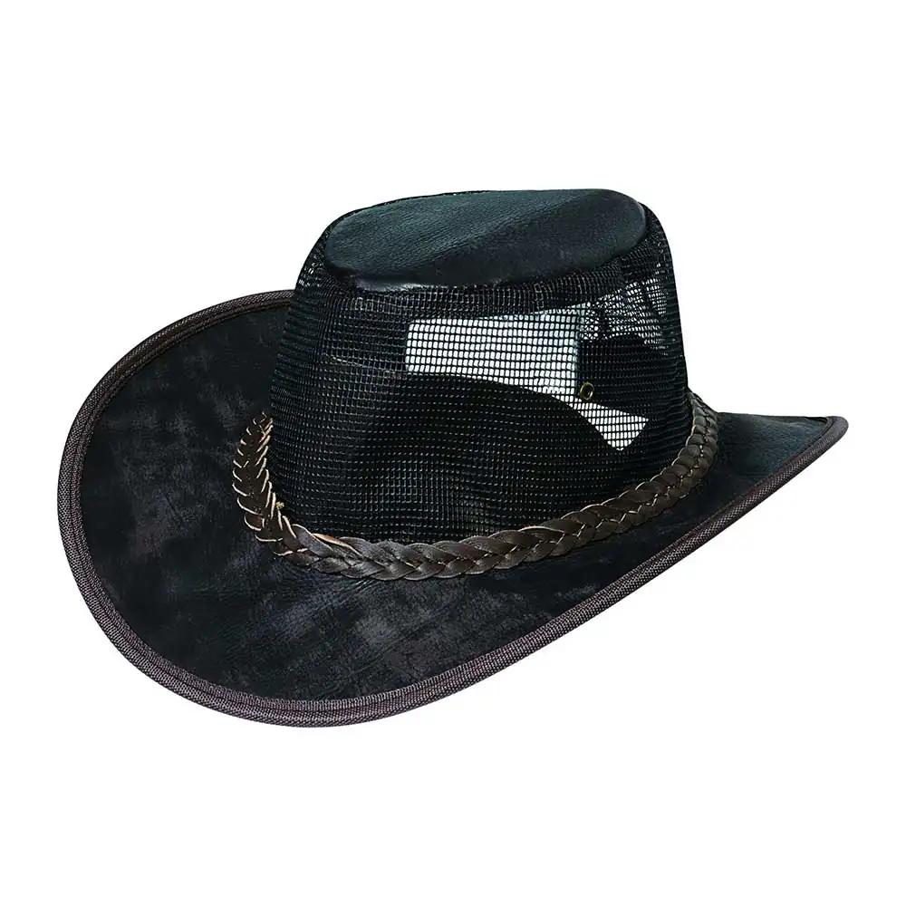 Nashville - Mens Premium Leather Cowboy Hat