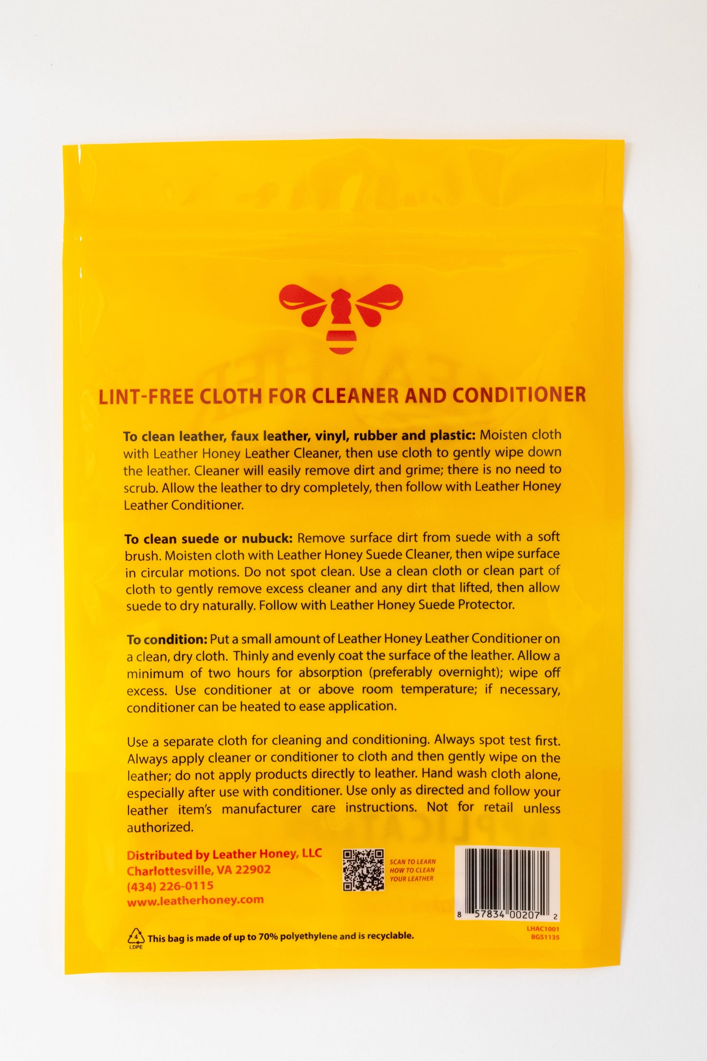 Lint-Free Application Cloth