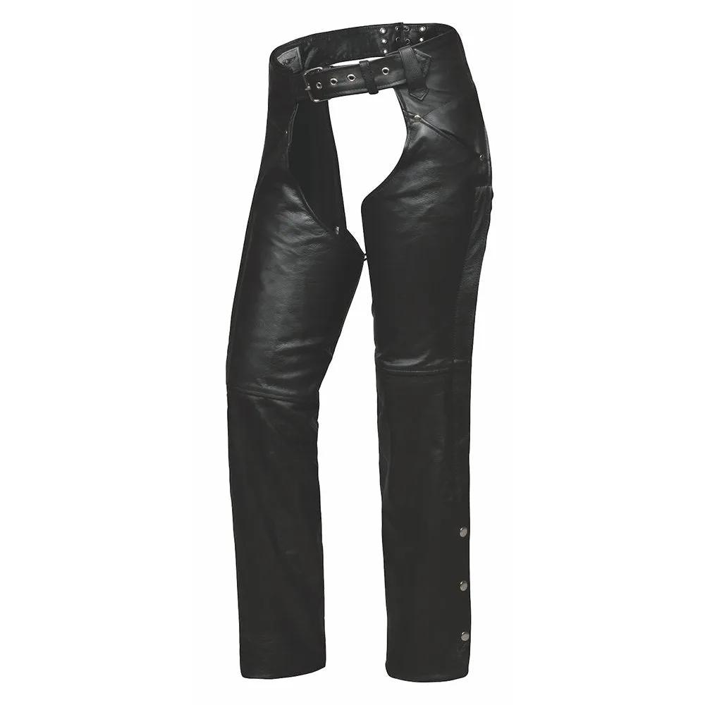 Phoenix - Ladies Premium Leather Chaps with Lacing