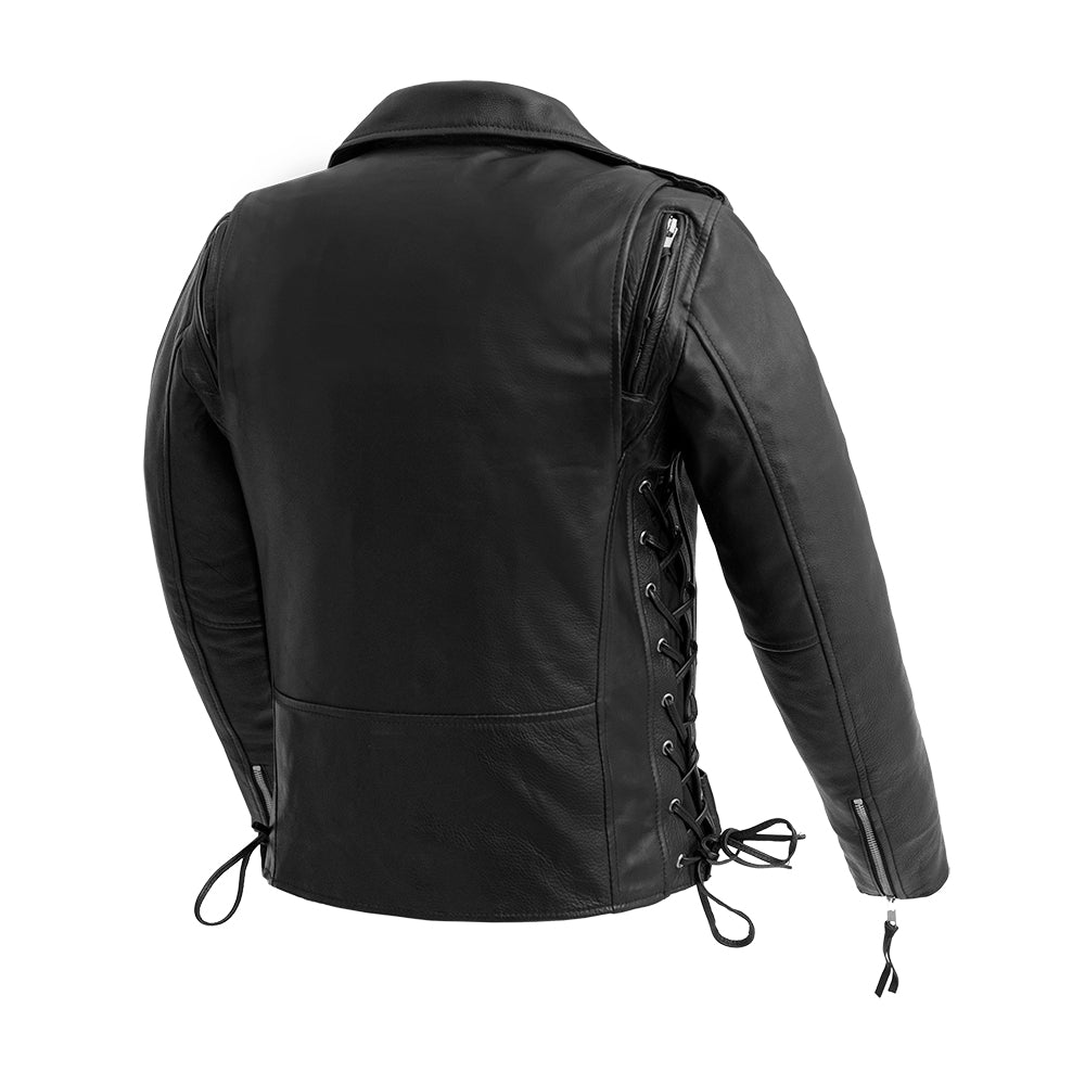 Popstar - Women's  Motorcycle Leather Jacket Women's Leather Jacket First Manufacturing Company   