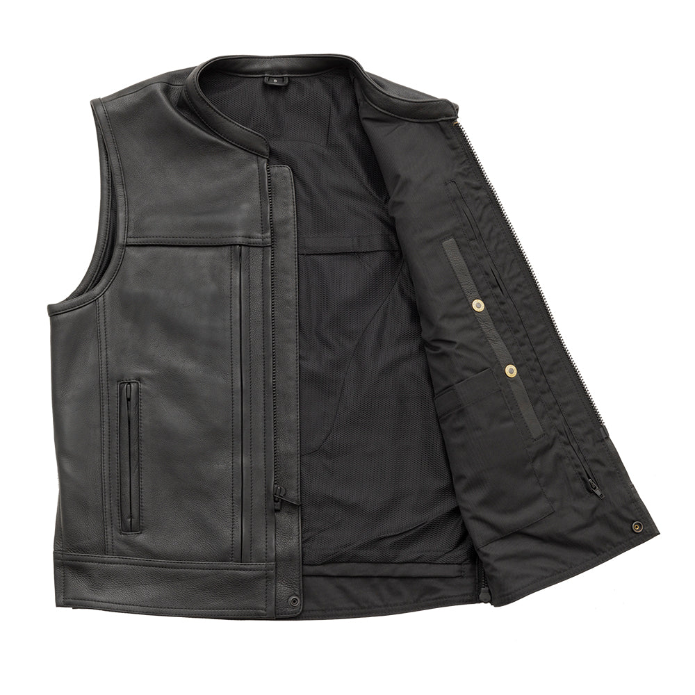 Rampage - Men's Motorcycle Leather Vest – Extreme Biker Leather