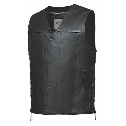 Rifleman - Mens Premium Leather Vest