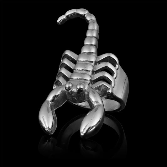 Stainless Steel Scorpion Ring