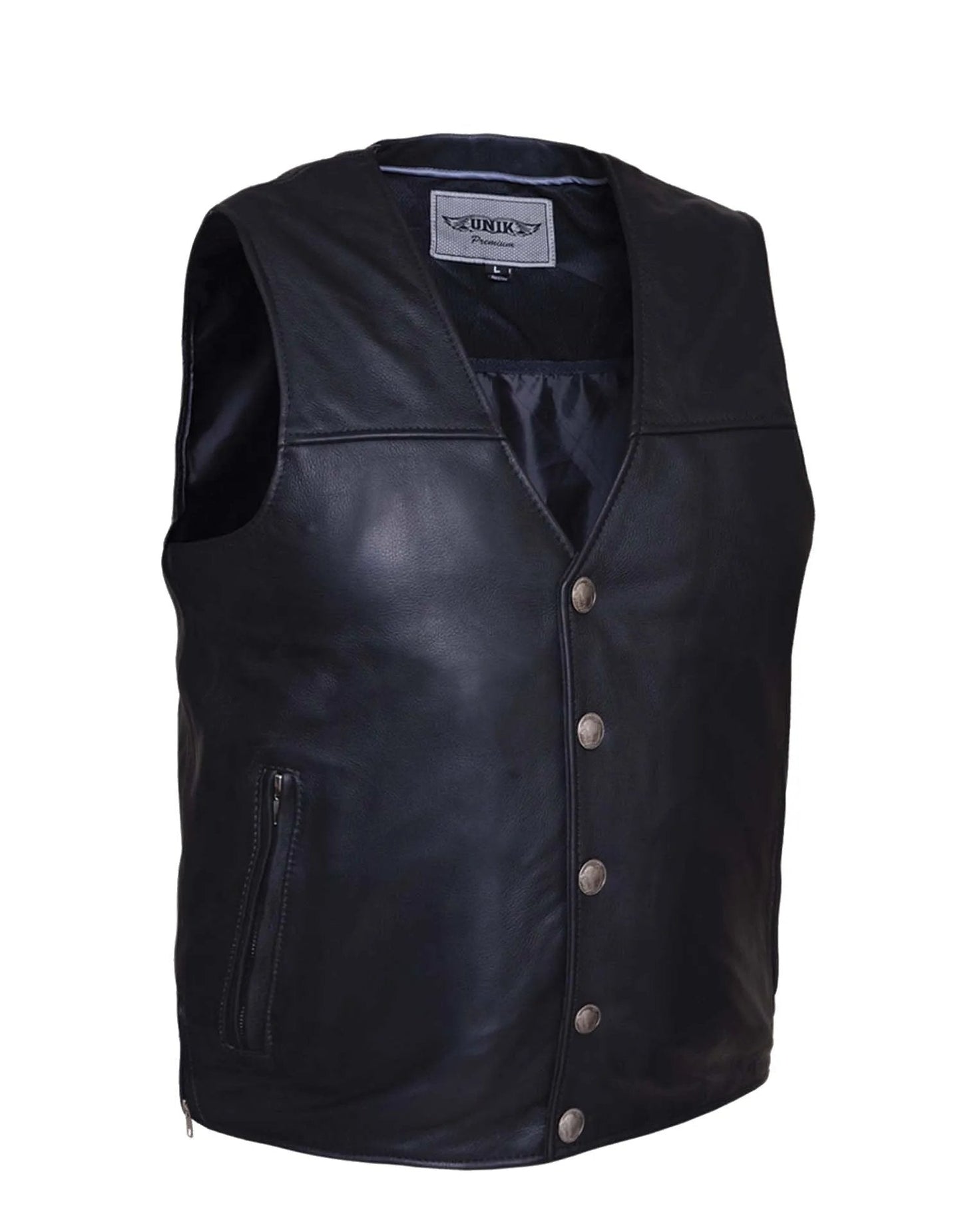 Santa Fe - Mens Premium Leather Vest