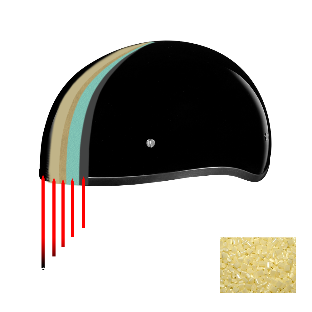 beanie skull cap motorcycle helmets WCL Lightest and Smallest DOT Half Helmet wicking liner to keep rider dry and comfortable Snug and comfortable fit designed for extended riding sessions ATTRIBUTES YMKJGZS Ultra-Thin Beanie Half Helmet,
