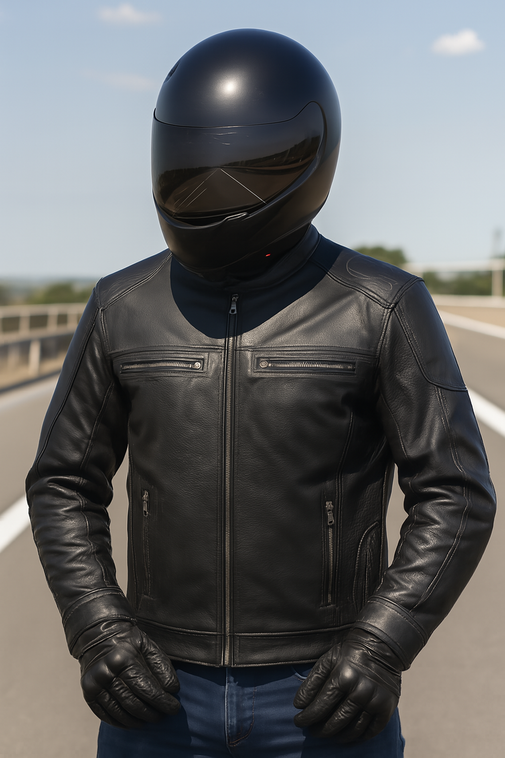 Highwayman - Mens Premium Leather Jacket