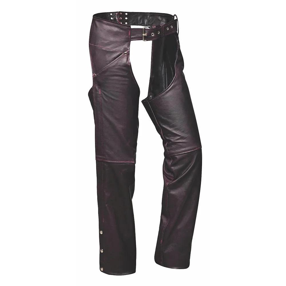 Storm - Ladies Premium Lambskin Leather Chaps