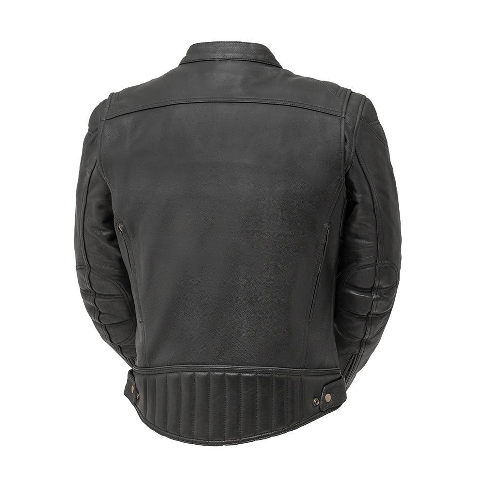 Top Performer Men's Motorcycle Leather Jacket Men's Leather Jacket First Manufacturing Company   
