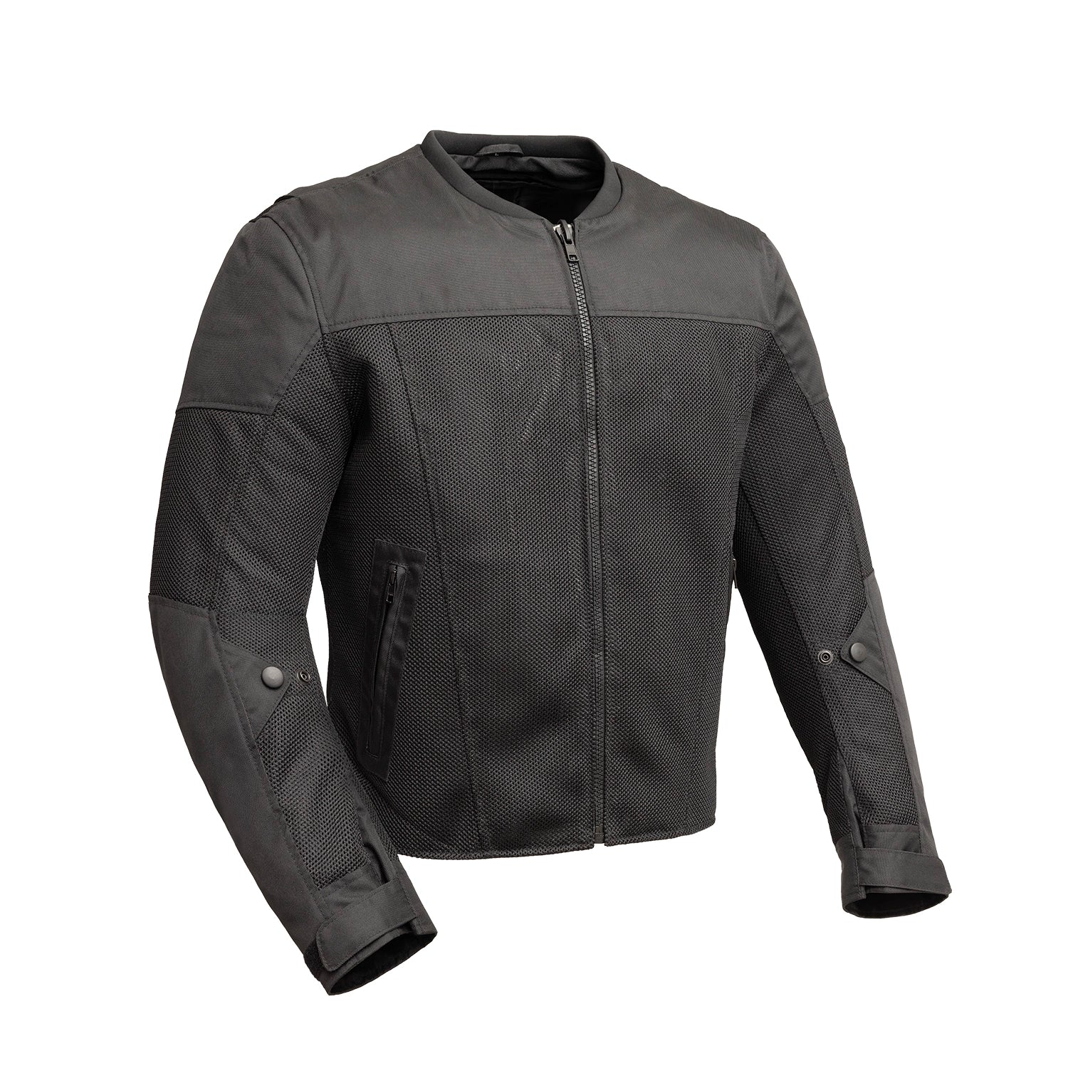 Tornado Men's Cordura Textile Jacket Men's Jacket First Manufacturing Company Black S 