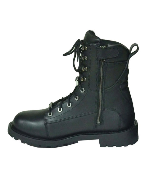 Trailhound - Mens Motorcycle Biker Leather Boots