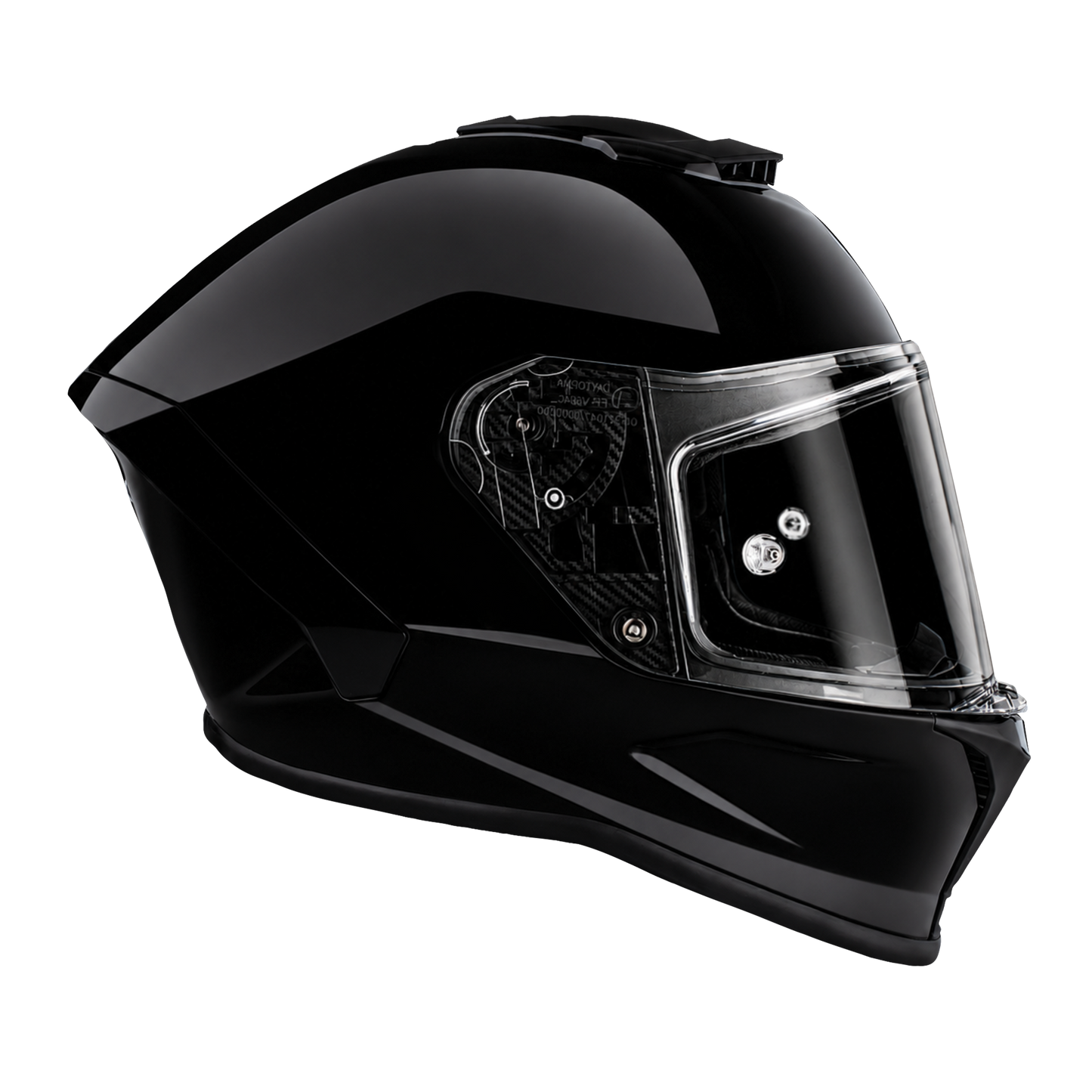 D.O.T. & ECE Daytona Viper- Hi-Gloss Black