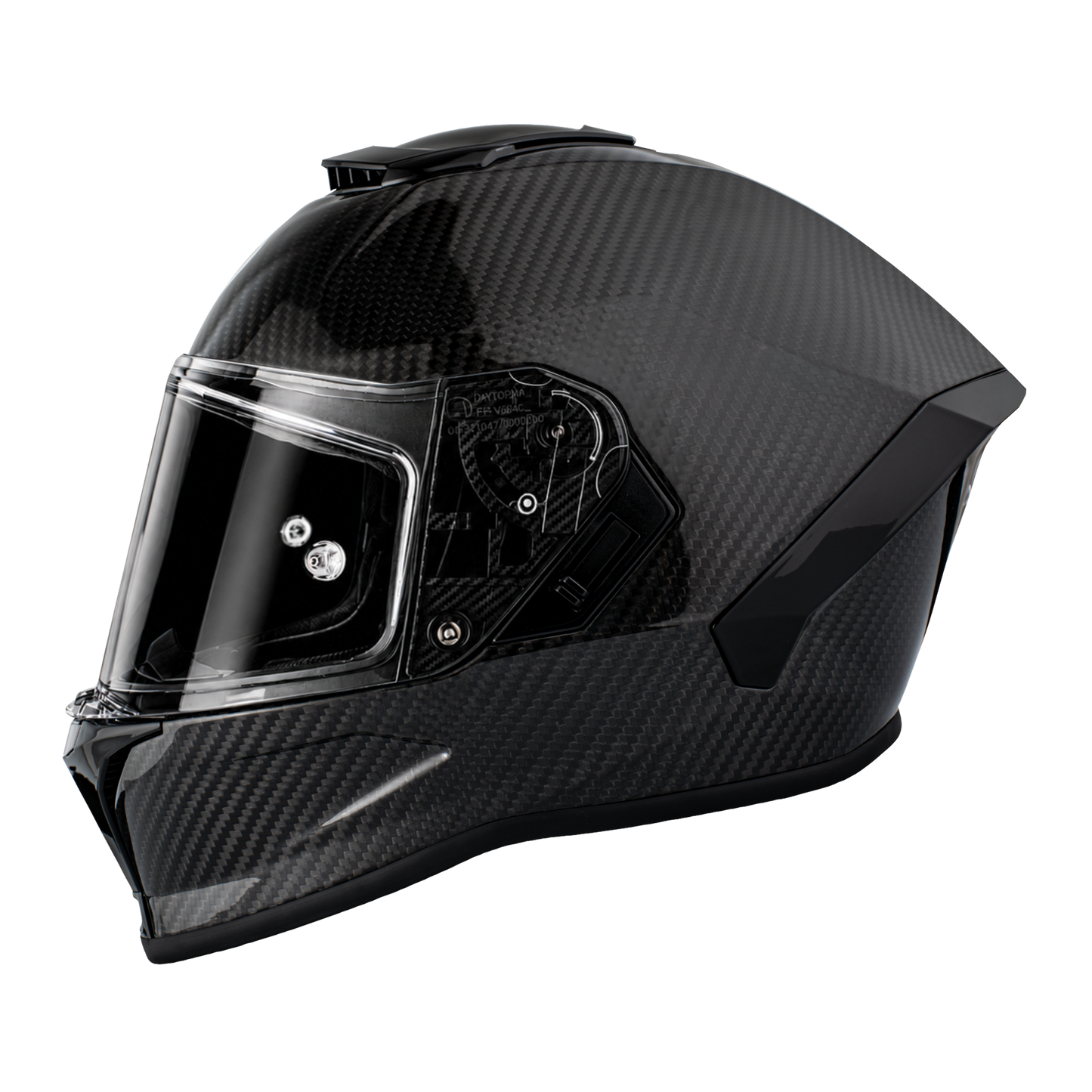 D.O.T. & ECE Daytona Viper- Grey Carbon Fiber