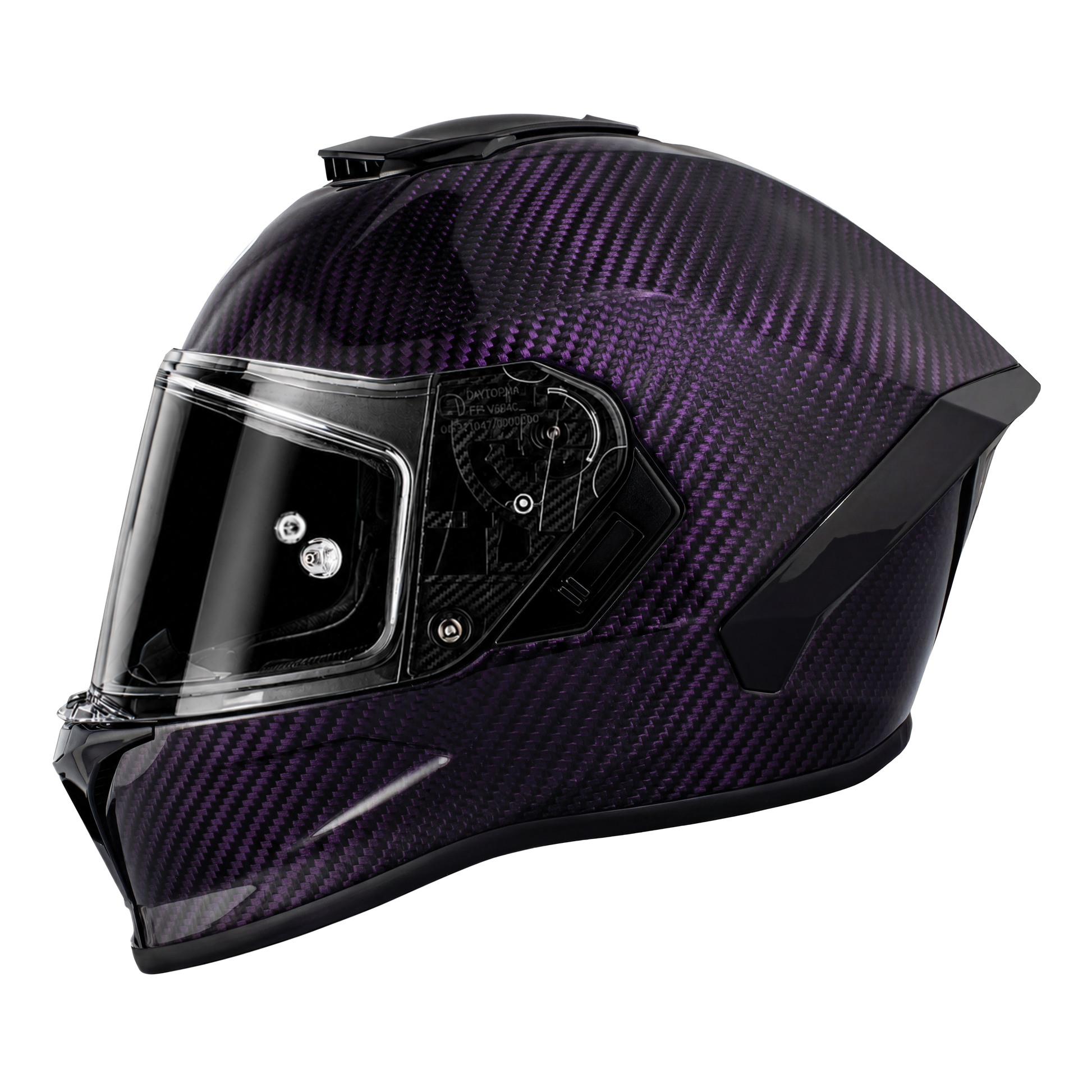 D.O.T. & ECE Daytona Viper- Purple Carbon Fiber – Extreme Biker Leather