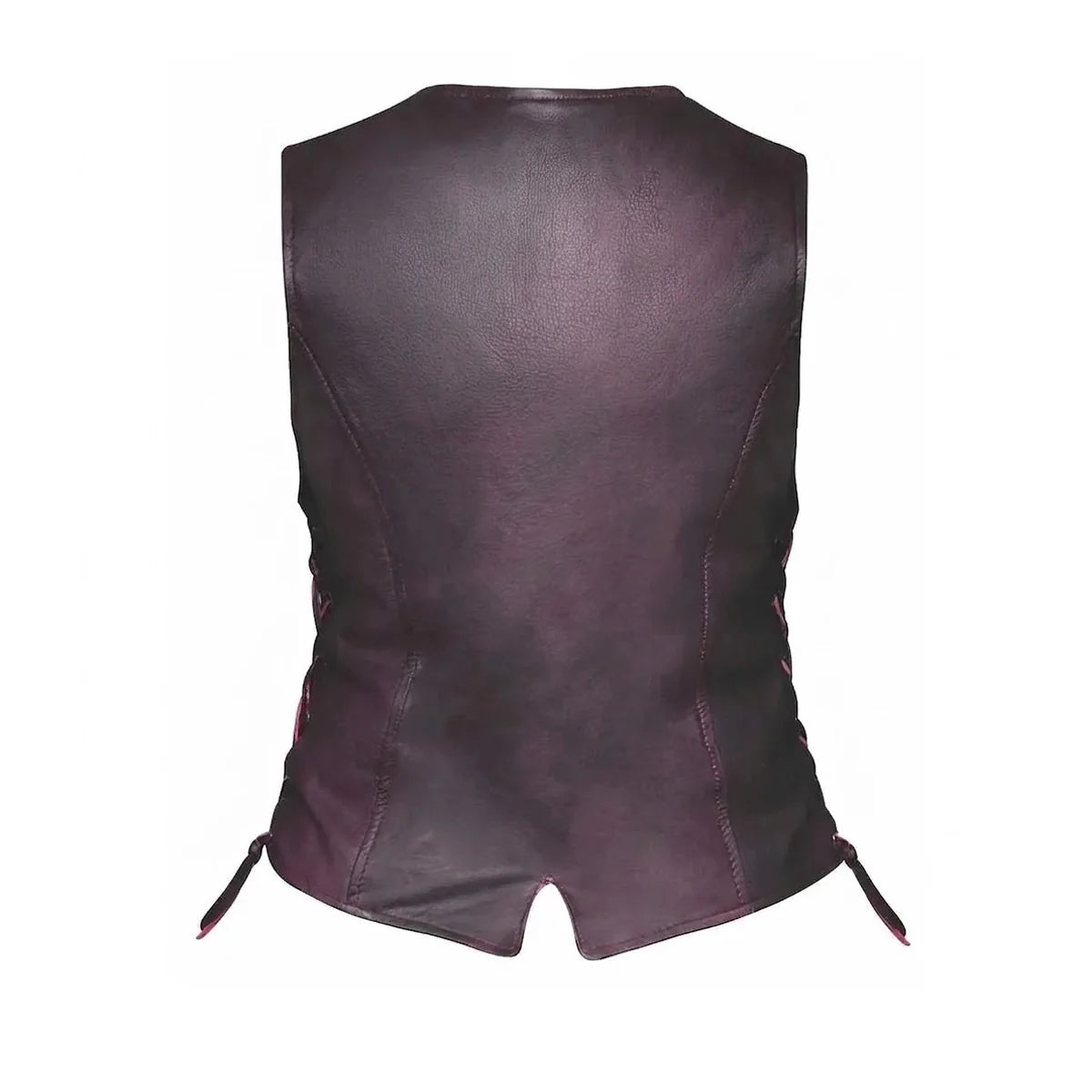 Lilly - Women's Motorcycle Leather Vest