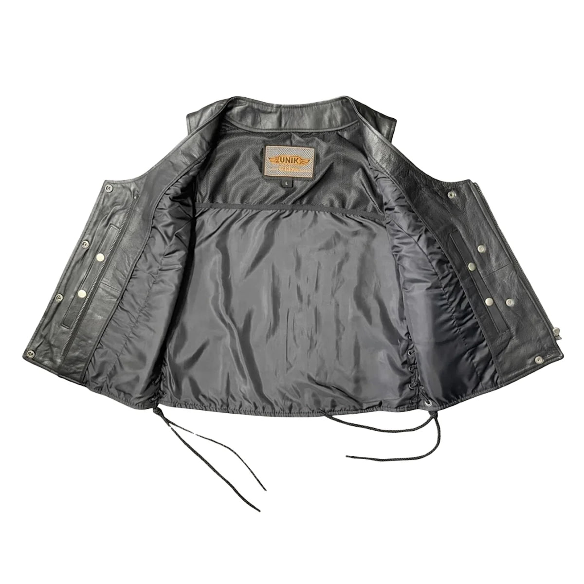 Keystone - Women's Naked Leather Motorcycle Vest