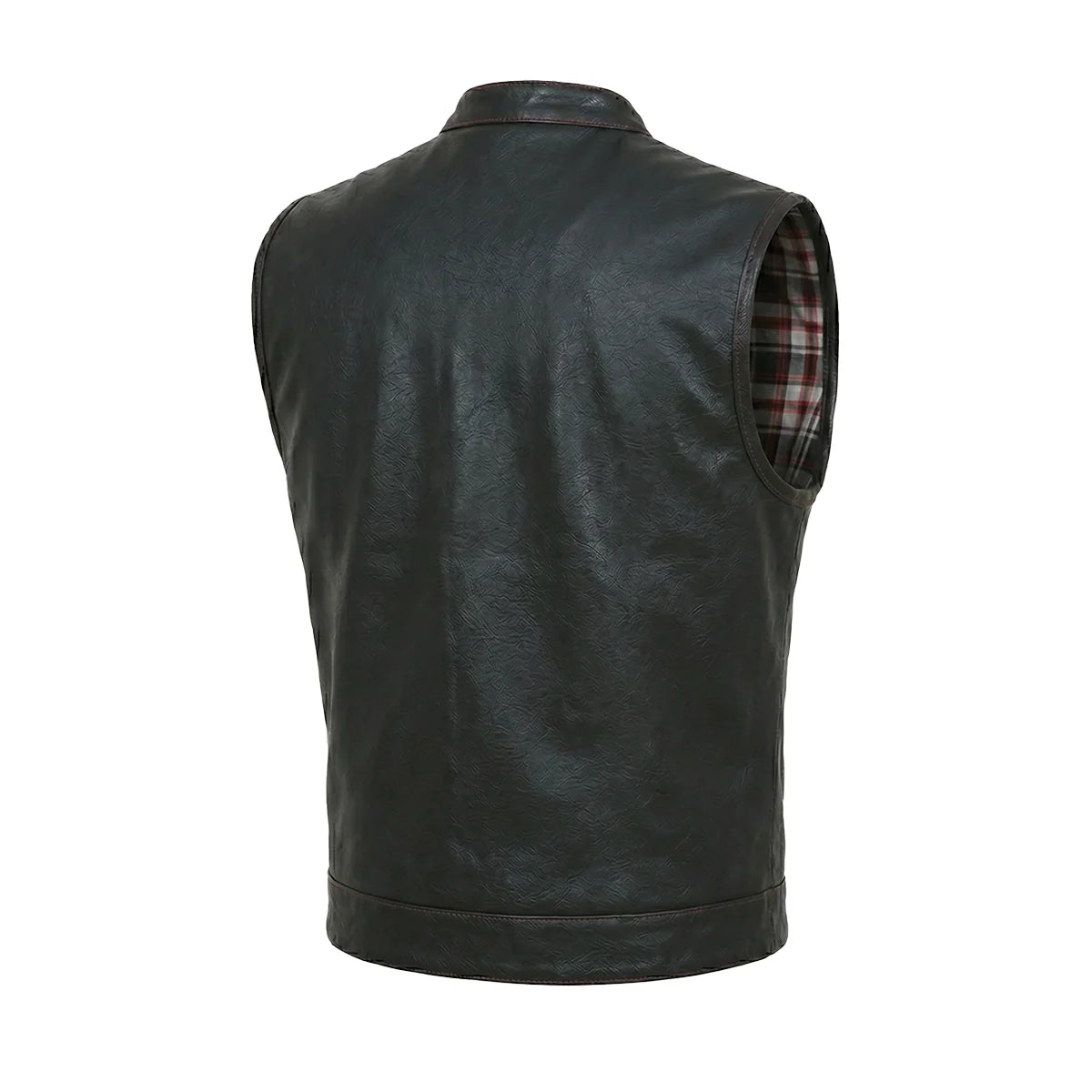 Badlands - Men's Club Style Leather Motorcycle Vest