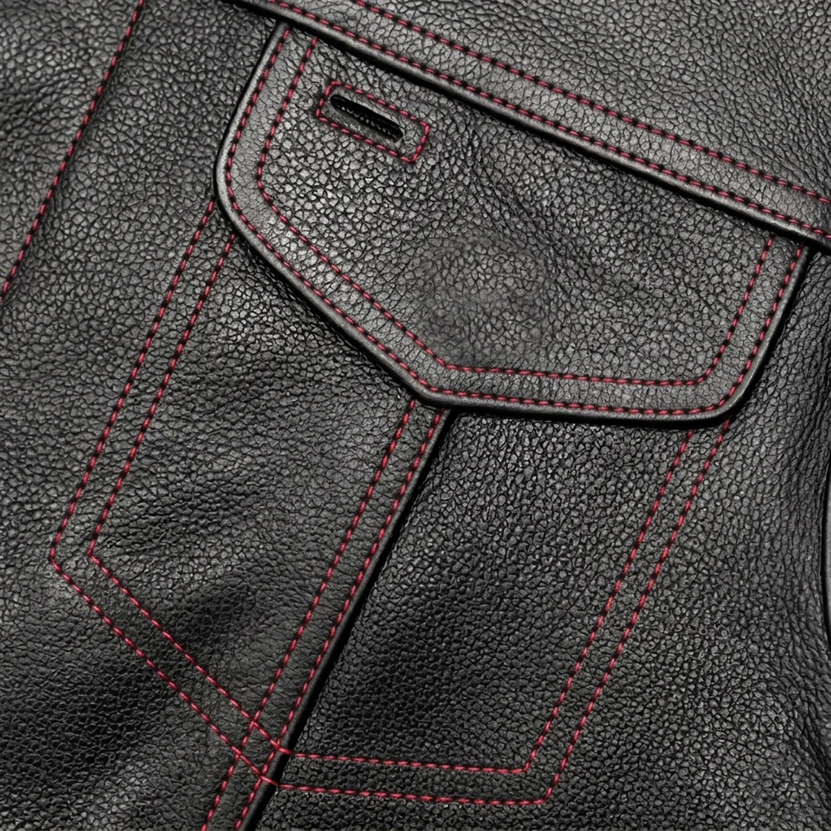 Badlands - Men's Club Style Leather Motorcycle Vest