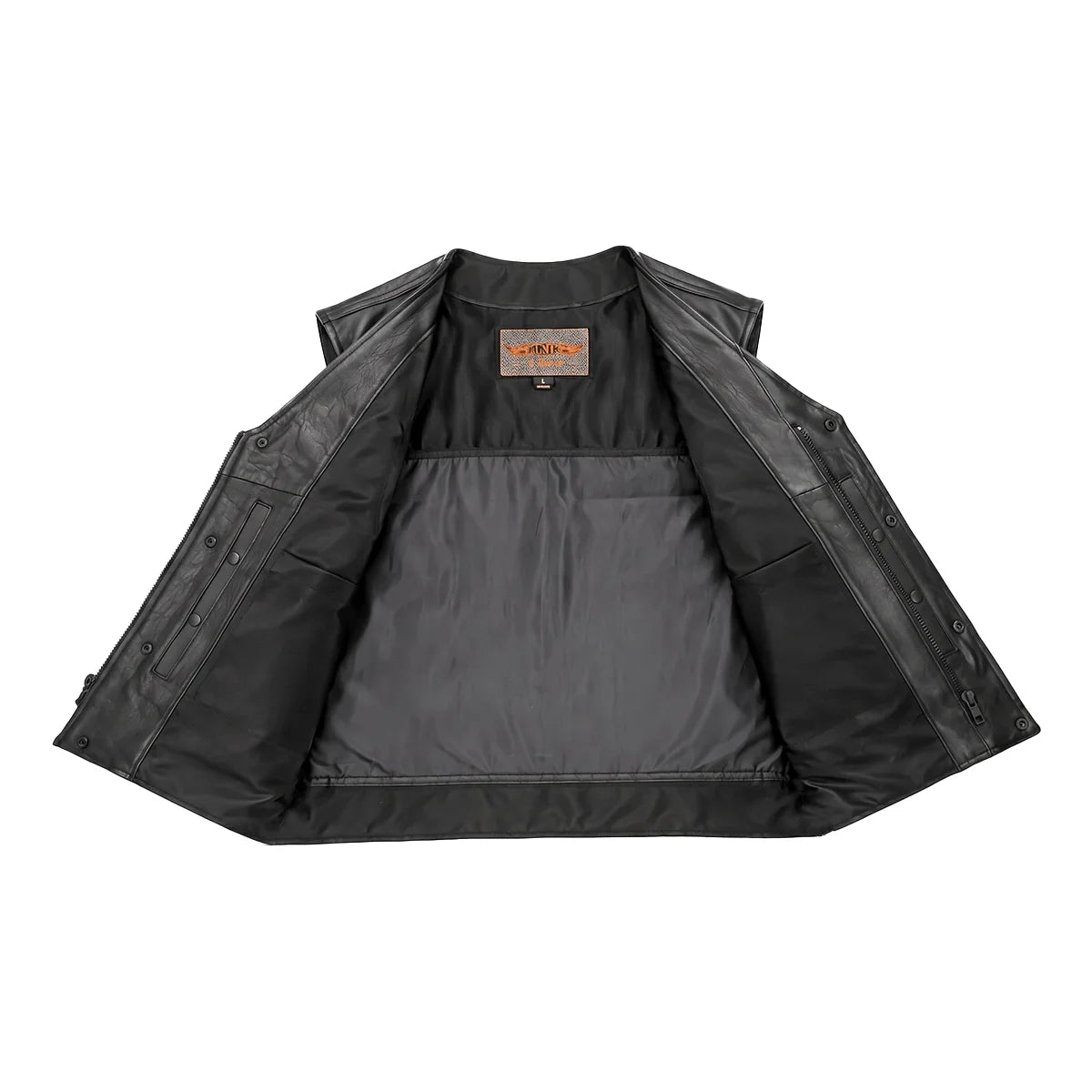 Cattleman - Mens Premium Leather Vest