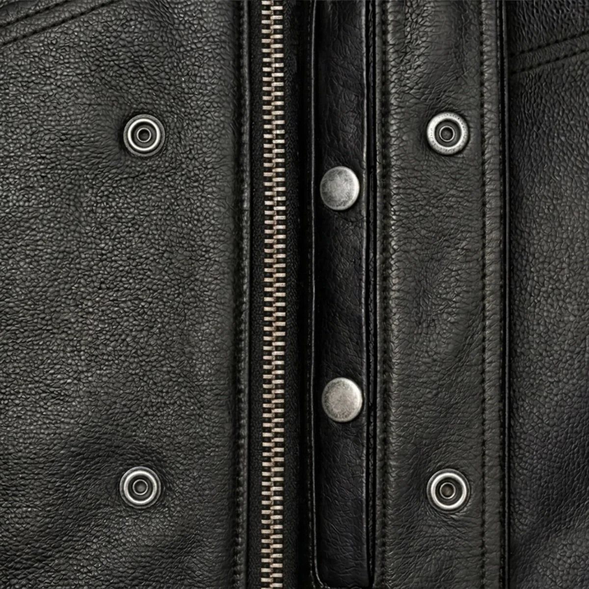 Commando - Men's SOA Style Club Leather Motorcycle Vest