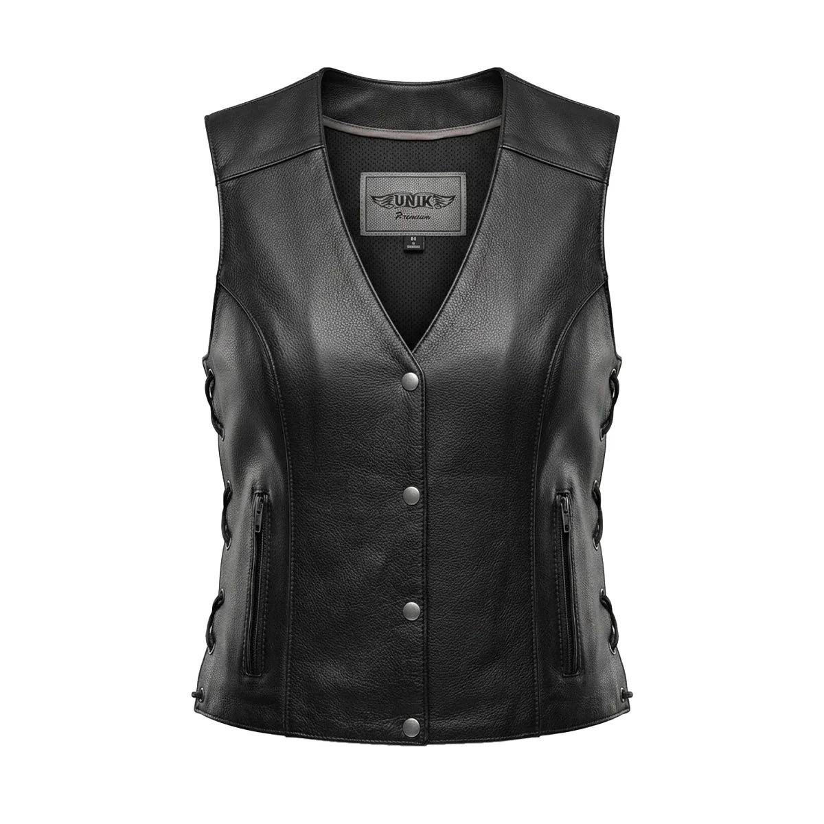 Shirly - Women's Motorcycle Leather Vest