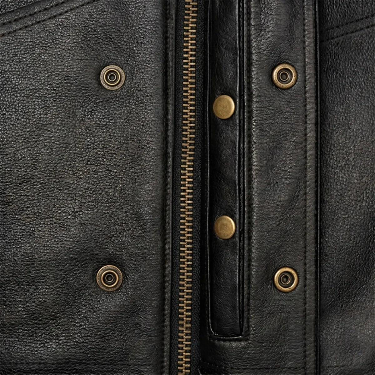 Iron Rider - Men's SOA Club Style Leather Motorcycle Vest