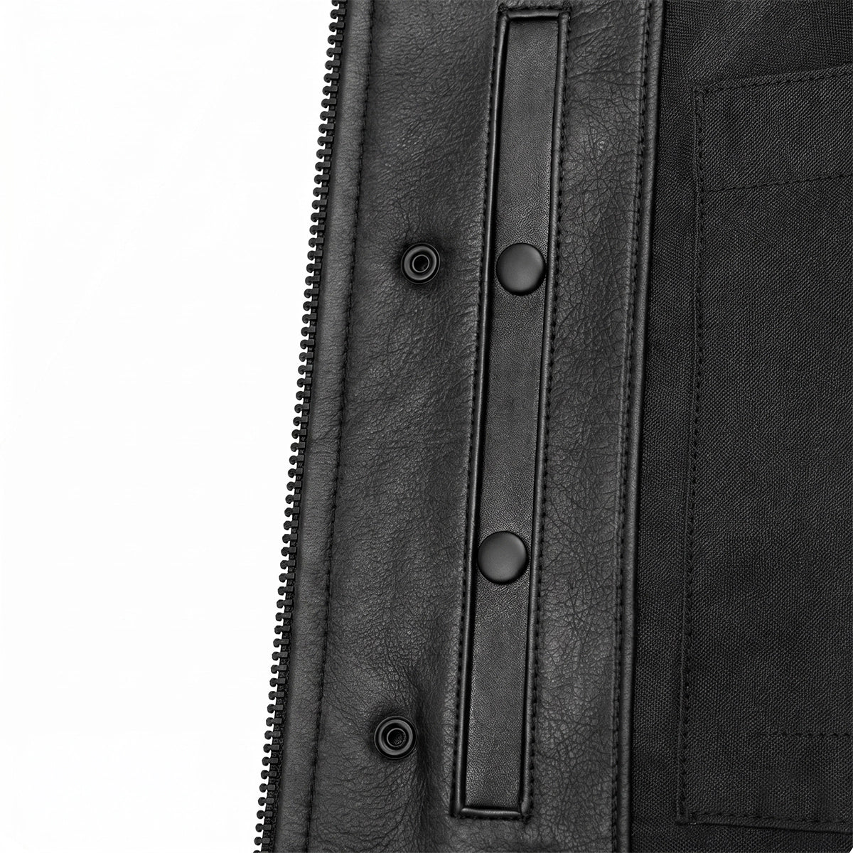 Madrid - Men's Premium Leather Motorcycle Vest