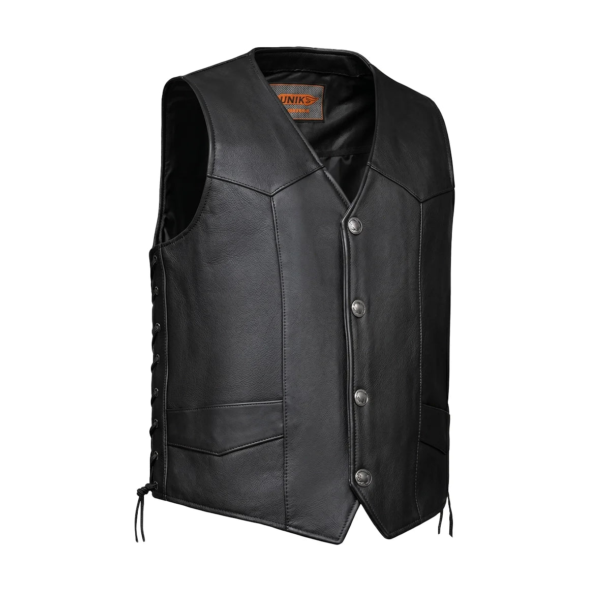 Rancher - Men's Ultra Leather Motorcycle Vest