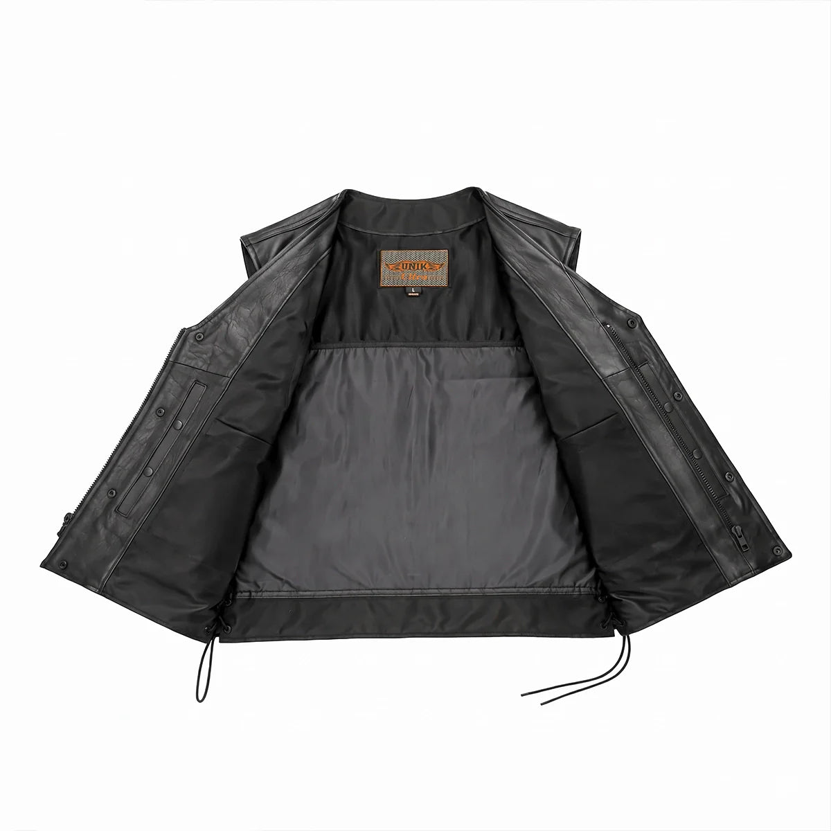 Rifleman - Men's Premium Leather Motorcycle Vest